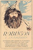 Robinson i skärgården 1921 poster Rune Carlsten Robinson i skärgården 1921 poster Rune Carlsten