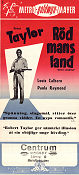 Röd mans land 1950 poster Robert Taylor Louis Calhern Anthony Mann