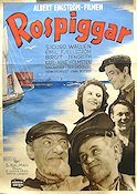 Rospiggar 1942 poster Sigurd Wallén John Botvid Albert Engström Skärgård