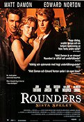 Rounders (1999) Poster 70x100cm Matt Damon/Edward Norton/John Malkovich