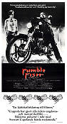 Rumble Fish (1992) Poster 30x70cm Francis Ford Coppola/Matt Dillon/Mickey Rourke/Nicolas Cage