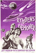 Rymdens demoner 1955 poster Jeff Morrow Faith Domergue Rex Reason Joseph M Newman