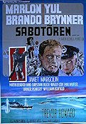 Sabotören 1965 poster Marlon Brando Trevor Howard