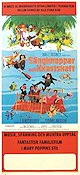 S�ngknoppar och kvastskaft (1972) Poster 30x70cm Angela Lansbury/David Tomlinson