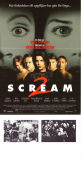 Scream 2 1997 poster David Arquette Courteney Cox Sarah Michelle Gellar Wes Craven