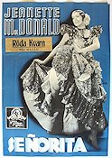 Senorita (1938) Poster 70x100cm Jeanette MacDonald