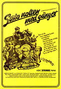 Sista natten med gänget 1973 poster Richard Dreyfuss Ron Howard Harrison Ford Wolfman Jack George Lucas Rock och pop Kultfilmer Bilar och racing