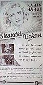 Skandalflickan 1936 poster Karin Hardt