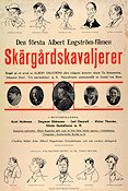 Skärgårdskavaljerer 1925 poster Albert Engström Axel Hultman