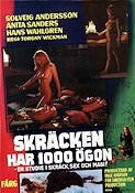 Skräcken har 1000 ögon 1969 poster Solveig Andersson Anita Sanders Hans Wahlgren Torgny Wickman Kultfilmer