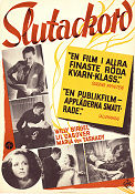 Slutackord 1936 poster Lil Dagover Willy Birgel Douglas Sirk Filmbolag: UFA