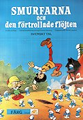 Smurfarna och den förtrollade flöjten 1976 poster Georges Atlas Smurfarna Smurferna Smurfs Peyo Filmen från: Belgium Animerat Från serier
