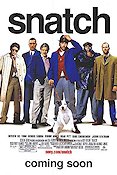 Snatch (2000) Poster reproduction Brad Pitt/Vinnie Jones/Guy Ritchie