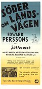 S�der om landsv�gen (1936) Poster 30x70cm Edvard Persson/Inga-Bodil Vetterlund/Nils Ekman