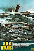S.O.S. Titanic 1979 poster David Janssen Cloris Leachman Harry Andrews William Hale Från TV Skepp och båtar
