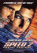 Speed 2 (1997) Poster 70x100cm Sandra Bullock/Jason Patric/Willem Dafoe