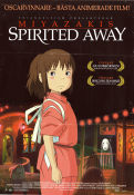 Spirited Away 2001 poster Hayao Miyazaki Filmbolag: Studio Ghibli Hitta mer: Anime Filmen från: Japan Animerat Barn