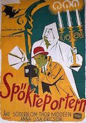 Spökreportern 1941 poster Åke Söderblom Thor Modéen
