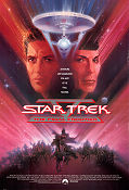 Star Trek the Final Frontier (1989) Poster 68x102cm USA William Shatner/Leonard Nimoy/Star Trek