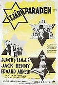 Stjärnparaden 1939 poster Dorothy Lamour Jack Benny Edward Arnold