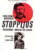 Stoppljus 1956 poster Luisa Della Noce Sylva Koscina Pietro Germi