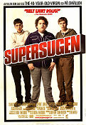 Supersugen 2007 poster Michael Cera Jonah Hill Greg Mottola Skola