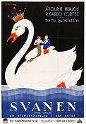 Svanen 1925 poster Frances Howard Adolphe Menjou Ricardo Cortez Dimitri Buchowetzki
