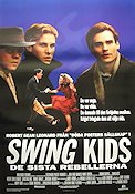 Swing Kids 1993 poster Robert Sean Leonard Christian Bale Barbara Hershey Thomas Carter Dans