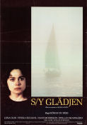 S-Y Glädjen 1989 poster Lena Olin Stellan Skarsgård Viveka Seldahl Göran du Rées Skepp och båtar