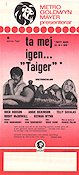 Ta mej igen Taiger 1971 poster Rock Hudson Angie Dickinson Roger Vadim