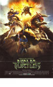 Teenage Mutant Ninja Turtles 2014 poster Megan Fox Will Arnett William Fichtner Jonathan Liebesman Från serier