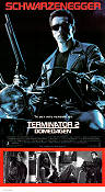 Terminator 2 1991 poster Arnold Schwarzenegger Linda Hamilton James Cameron Motorcyklar Vapen