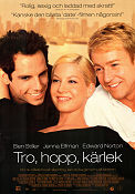 Tro hopp kärlek 1999 poster Jenna Elfman Ben Stiller Edward Norton