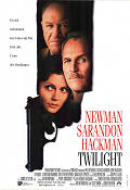 Twilight 1997 poster Paul Newman Susan Sarandon Gene Hackman Robert Benton