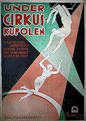 Under cirkuskupolen 1932 poster Max Reichmann Cirkus