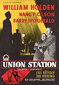 Union Station (1951) Poster 70x100cm William Holden/Nancy Olson
