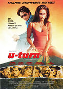 U-Turn 1997 poster Sean Penn Jennifer Lopez Nick Nolte Oliver Stone