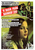 Vi barn från Bahnhof Zoo 1981 poster Natja Brunkhorst Eberhard Auriga Peggy Bussieck David Bowie Uli Edel Barn Kultfilmer