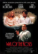 The War of the Roses 1989 poster Michael Douglas Kathleen Turner Danny de Vito