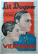 Wienerblod 1933 poster Lil Dagover Harry Liedke Affischkonstnär: Mauritz Moje Åslund