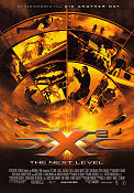 XXX2: The Next Level 2005 poster Ice Cube Samuel L Jackson Willem Dafoe Lee Tamahori