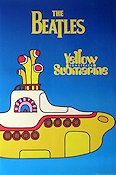 Yellow Submarine (1968) Poster C reproduction Beatles/Animation