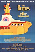 Yellow Submarine (1968) Poster 68x102cm USA Beatles