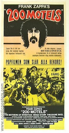 200 Motels (1971) Poster 30x70cm Frank Zappa