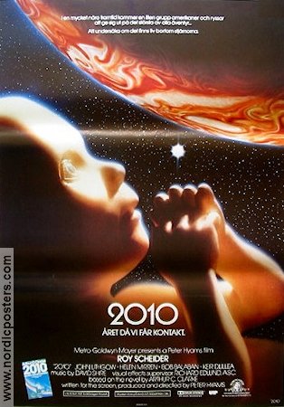 2010 (1984) Poster 70x100cm Roy Scheider/Helen Mirren/Arthur C Clarke