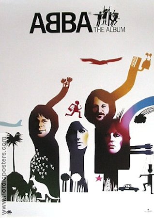 ABBA The Album CD poster (1992) Poster 70x100cm ABBA