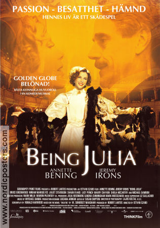 Being Julia (2004) Poster 70x100cm Annette Bening/Jeremy Irons