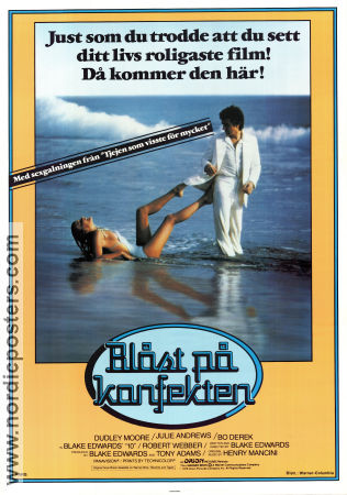 Bl�st p� konfekten (1979) Poster 70x100cm Dudley Moore/Bo Derek/Julie Andrews