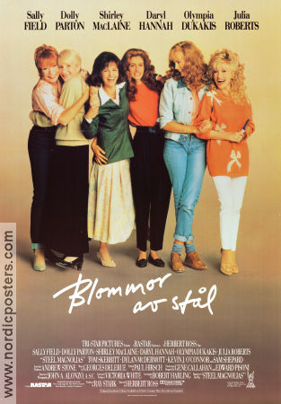 Blommor av st�l (1989) Poster 70x100cm Sally Field/Dolly Parton/Julia Roberts