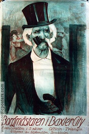 Borgm�staren i Baxter City (1920) Poster E Mason Hooper